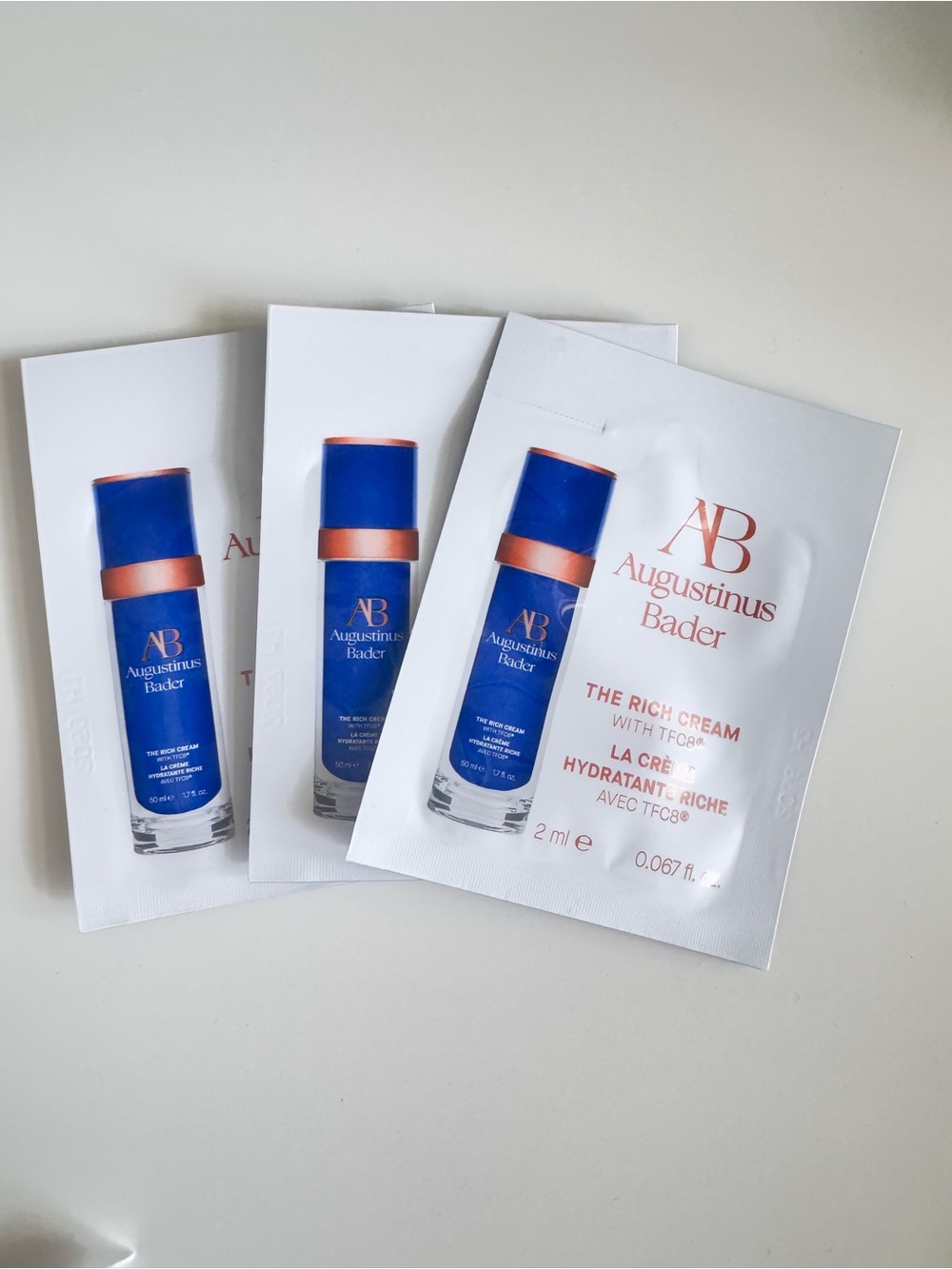 Augustinus Bader The Rich Cream Moisturizer - 2mlx3